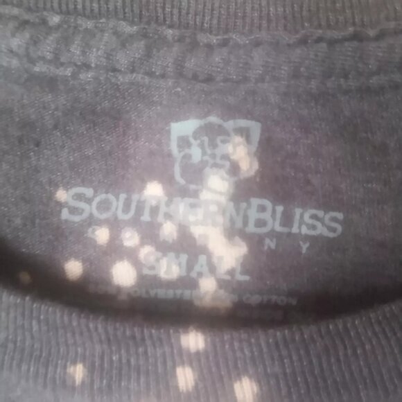 Southern Bliss Baseball Mama Dark Gray T-shirt Size S - Picture 4 of 5